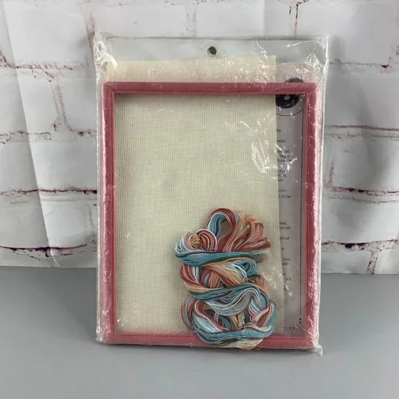 1992 Stitchables Serenity Prayer in Counted Cross Stitch Kit Vintage - Picture 2 of 2